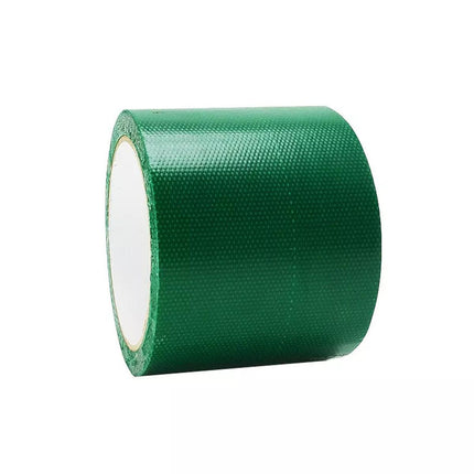 High Adhesive Tarpaulin Repair Tape Tent Awning Fix Patch Waterproof Universal - White - 8cm x 7.5m.