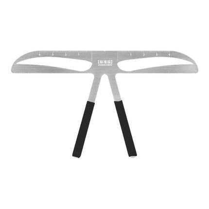 Brow Stencil Shaper Tattoo Eyebrow Kit Ruler 3D Balance Template Makeup Tool Au - #2 Classic Eyebrow.