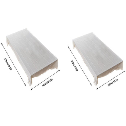 Rectangular Tablecloth Home Dining Table Cover Coffee Table Cloth Waterproof - 140x220cm.