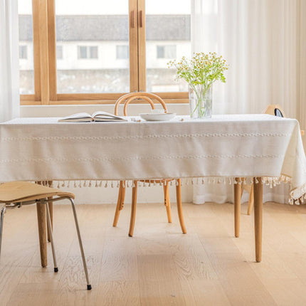 Rectangular Tablecloth Home Dining Table Cover Coffee Table Cloth Waterproof - 140x220cm.