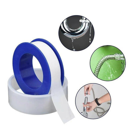 12X Teflon Tape 12mmx10m White Thread Plumbing Tape Plumbers Sealing Water.