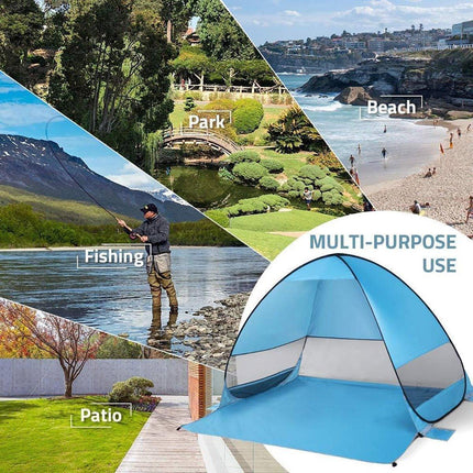 Automatic Pop Up Beach Tent UV Protection Portable Sunshade Shelter Outdoor.