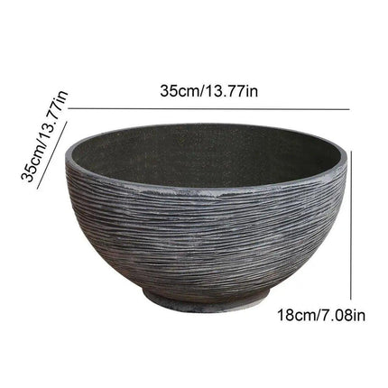 Ancient Fish Tank Lotus Flower Pot Water Lily Bowl Garden Decorative Planter.