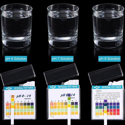 100pcs pH Test Strips 0-14 Alkaline Acid Litmus Kit for Urine Saliva Water.