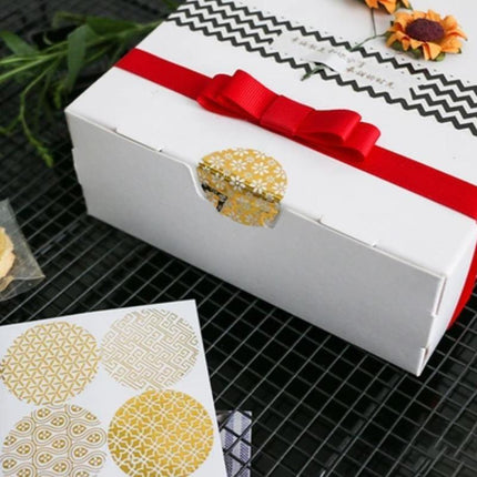 UP TO 80PCS Stickers Labels Thank You Stickers Gift Wrapping Craft Scrapbook DIY - 8*5PCS Style 3.
