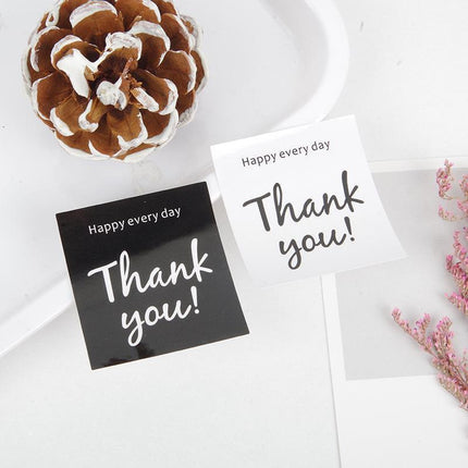 UP TO 80PCS Stickers Labels Thank You Stickers Gift Wrapping Craft Scrapbook DIY - 12*5PCS Style 11.