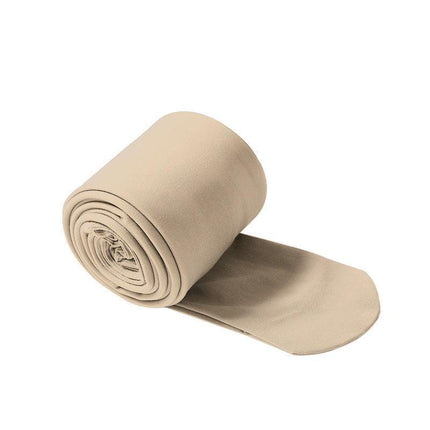 Womens Thermal Lined Translucent Pantyhose Winter Warm Fleece Tights Stockings - Coffee-85g.