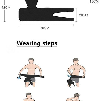 Groin Pain Relief Thigh Support Strain Brace Hip Compression Hamstring Strap.