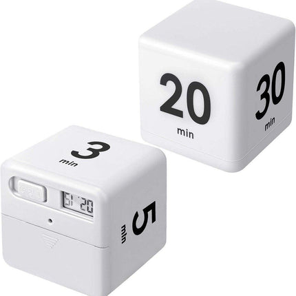 Cubic Timer for Students Time Management Study Exercise Reminder Tool Adjustable - 1-3-5-10.