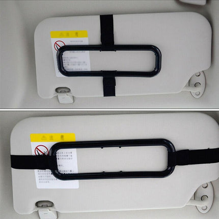 Visor Back Seat Napkin Box Car Tissue Holder Auto Elastic Belt Sun Paper Rack Au.