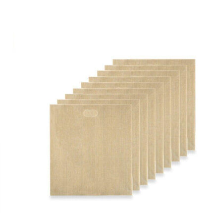 10-50Pcs Reusable Gluten-Free Toaster Bags for Sandwich Toasting - 10PCS.