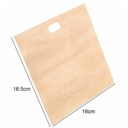 10-50Pcs Reusable Gluten-Free Toaster Bags for Sandwich Toasting - 10PCS.