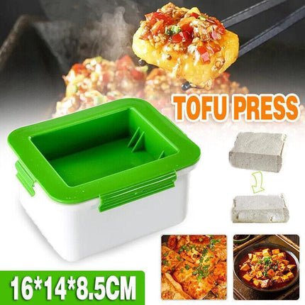 Simple Tofu Press/Marinating Dish, Removes Moisture From Tofu Automatically Au.