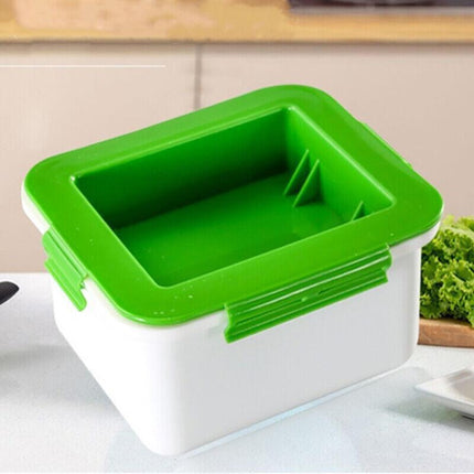 Simple Tofu Press/Marinating Dish, Removes Moisture From Tofu Automatically Au.