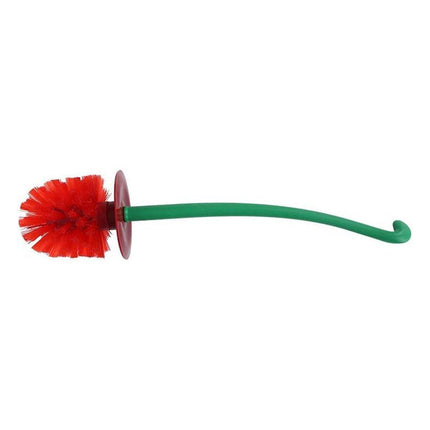 Soft Wool Toilet Brush with Long Handle Plastic Cleaning Brush Household Tool.
