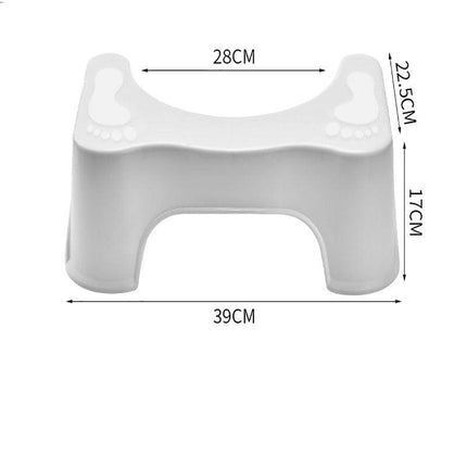 1X Sit And Squat Squatty Potty Stool Non-Slip Toilet Stools Healthy.
