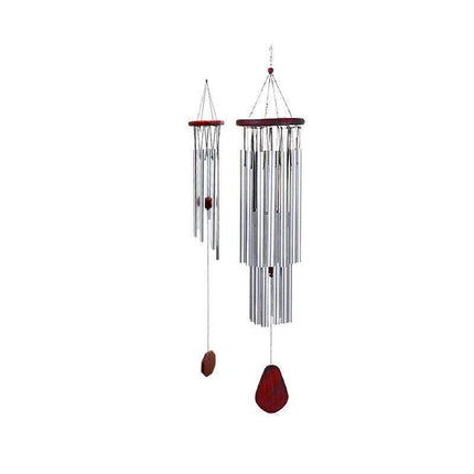 Outdoor Garden Wind Chimes Large Deep Tone Windchime Chapel Bell Home Decor - 6 Tubes.