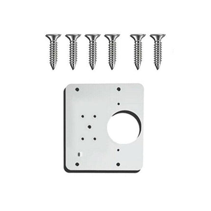 Hinge Repair Plate Rust Resistant Steel Furniture Cupboard Repair Mount Tool - 1SET.