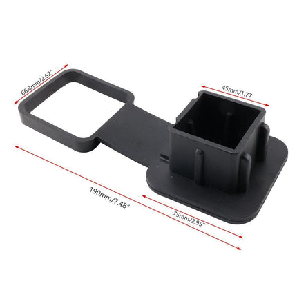 2pcs Car Trailer Hook Cover Retrofit Decoration Protective Towing Hitch Cover.