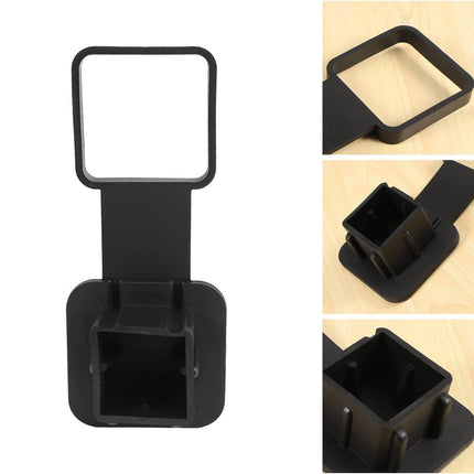2pcs Car Trailer Hook Cover Retrofit Decoration Protective Towing Hitch Cover.