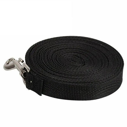 50Ft/15M Long Dog Lead Pet Puppy Leash Training Obedience Recall Walk Tracking - Red.