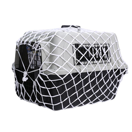Pet Carrier Net Bag for Cat Dog Travel Mesh Cover Protective Tote Use - 50 × 33 × 33 cm.
