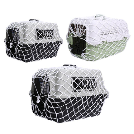 Pet Carrier Net Bag for Cat Dog Travel Mesh Cover Protective Tote Use - 60 × 39 × 39 cm.