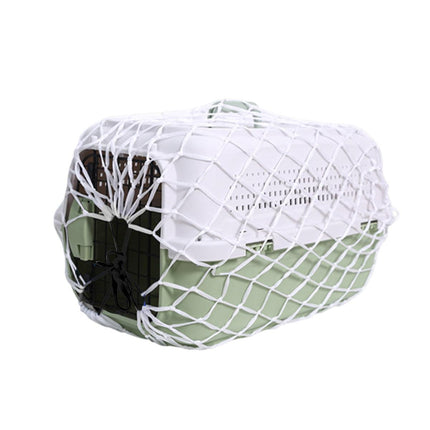 Pet Carrier Net Bag for Cat Dog Travel Mesh Cover Protective Tote Use - 67 × 52 × 51 cm.