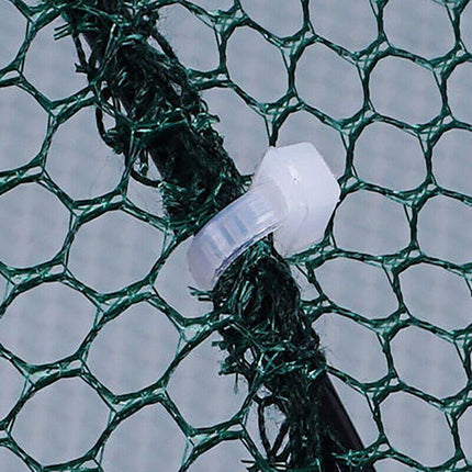 Large Fishing Net Fish Crab Yabbie Trap Minnow Crawfish Shrimp Cage Net Foldable - 10 Side 10 Holes.