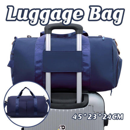 Waterproof Gym Bag Travel Duffle Sports Bag Wet Dry Large Tote for Men Women.