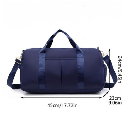 Waterproof Gym Bag Travel Duffle Sports Bag Wet Dry Large Tote for Men Women.