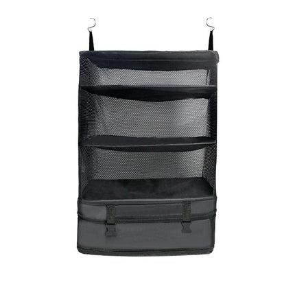 Foldable Clothes Organizer Wardrobe Hanging Storage Bag Convenient Space Saver.