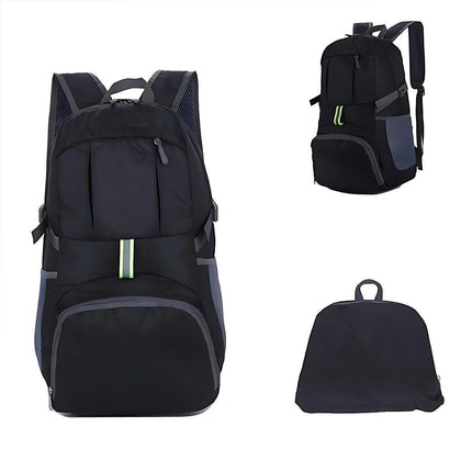 35L Light Foldable Outdoor Sports Backpack Camping Hiking Travel Bag - Green.
