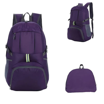 35L Light Foldable Outdoor Sports Backpack Camping Hiking Travel Bag - Green.