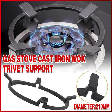 Wok Trivet Universal Gas Stove Cast Iron Wok Trivet Support Ring Cooktop Range.