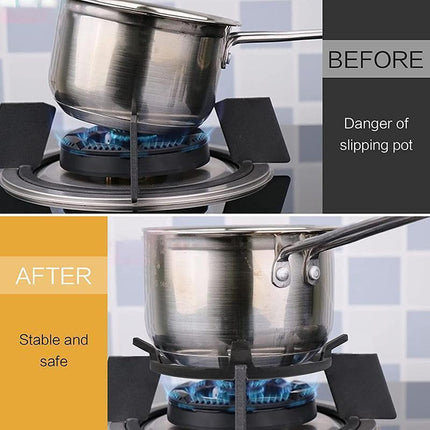 Wok Trivet Universal Gas Stove Cast Iron Wok Trivet Support Ring Cooktop Range.