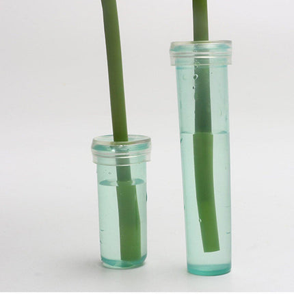 100/200PCS Flower Fresh Keeping Tube Floral Bouquet Nutrition Water Care Supply - 1.8*4cm - Transparent 200PCS.