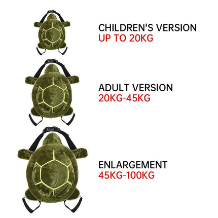 Ski Protection Plush Hip Pad Cartoon Turtle Skateboard Mat Snowboarding Gear - M.