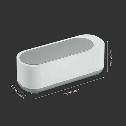 Sonic Wave Jewelry Glasses Watch Cleaner Tank Portable 300ml.