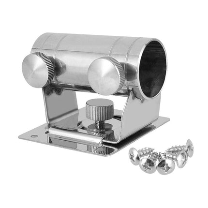 High Strength Adjustable Stainless Steel Umbrella Holder Bracket Stand Base.