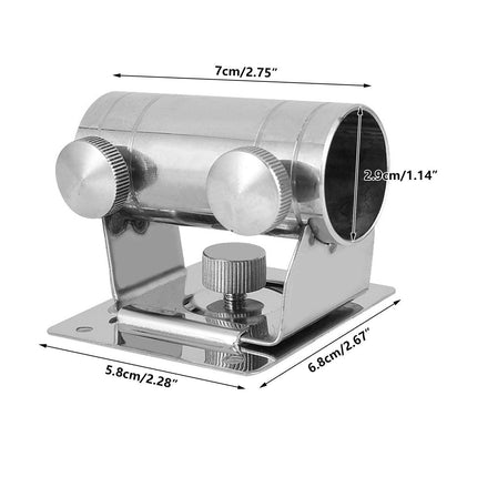 High Strength Adjustable Stainless Steel Umbrella Holder Bracket Stand Base.