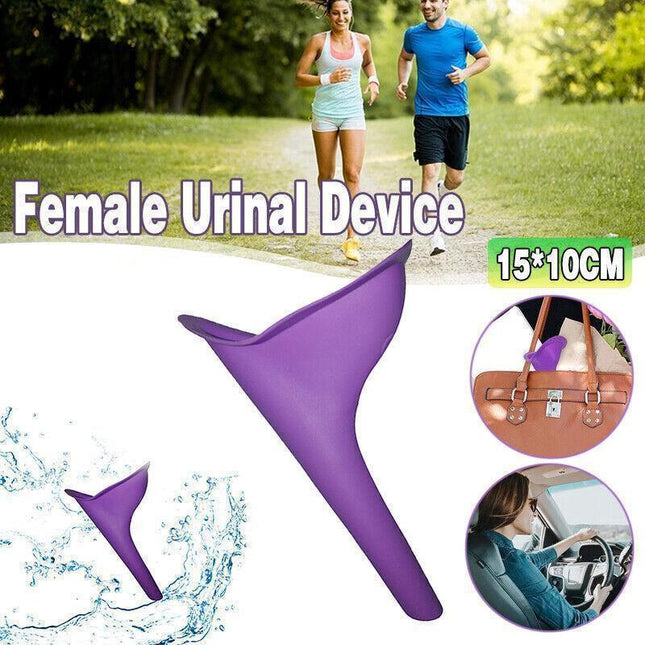 Portable Camping Female Her She Urinal Funnel Ladies Woman Urine Wee Loo Travel.