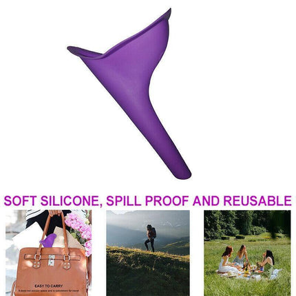 Portable Camping Female Her She Urinal Funnel Ladies Woman Urine Wee Loo Travel.
