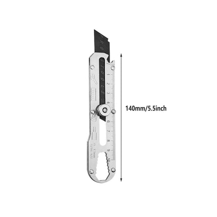 1 Set Multifunctional Stainless Steel Utility Knife Wallpaper Edge Cutting Tool.