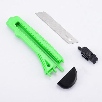 1/2/3PCS Utility Stanley Knife With Blades Blade Retractable Heavy Duty Box Cutter - Red-1PC.