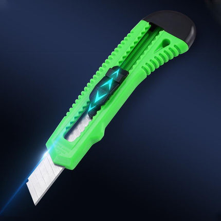 1/2/3PCS Utility Stanley Knife With Blades Blade Retractable Heavy Duty Box Cutter - Red-1PC.