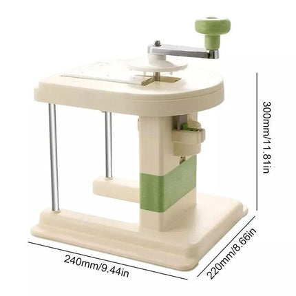 Hand Crank Vegetable Cutter Shredder Cabbage Slicer Household Grater Tool.