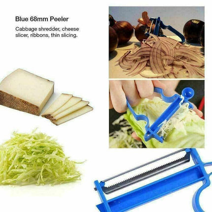 3PCS Multi-Function Vegetable Peelers Set Slicer and Julienne Tools.