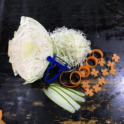 3PCS Multi-Function Vegetable Peelers Set Slicer and Julienne Tools.
