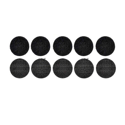 Strong Sticky Round Self Adhesive Dots DIY Bond Tape No Mark Fasteners - White 30Pairs - 15mm.